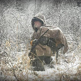 WeatherWool Advisor Dave Canterbury is one of the foremost names in bushcraft and survival circles. Here, Dave Canterbury in WeatherWool Poncho