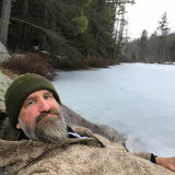 WeatherWool Advisor and former Green Beret Josh Enyart in his Lynx Pattern WeatherWool Anorak
