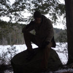 WeatherWool Advisor and trained Emergency Medical Technician Josh Enyart in his Lynx Pattern WeatherWool Anorak