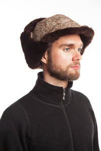 WeatherWool Mouton Hat is extremely warm and windproof and has been successfully tested my US Military in extreme cold and wind
