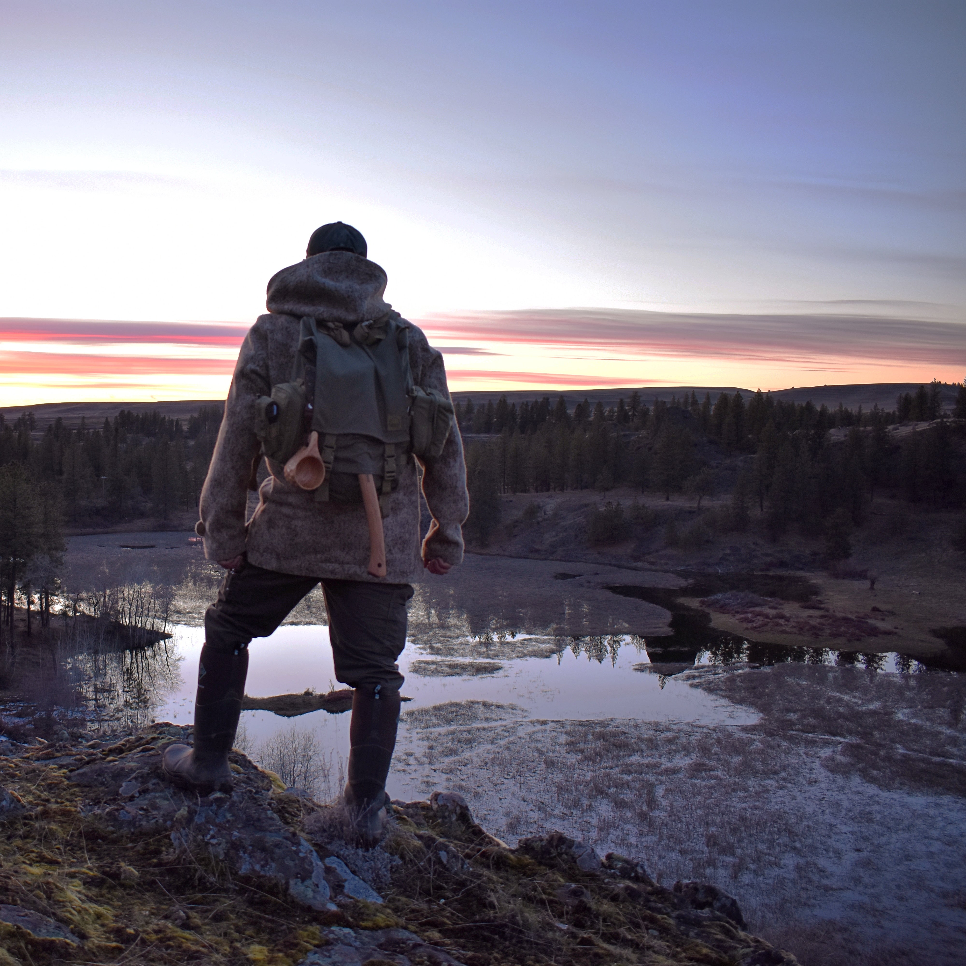 WeatherWool Advisor Greg Schauble is the man behind Scablands Bushcraft