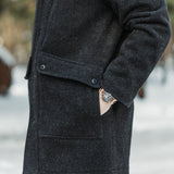 Denim Double Coat