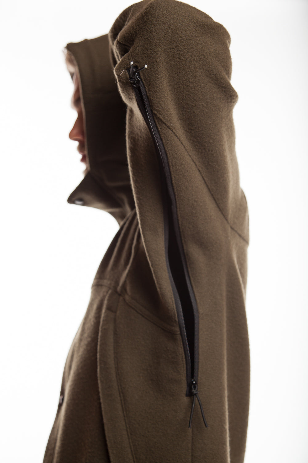 WeatherWool Ski Jacket.  Pure Merino Wool woven on a Jacquard loom for extreme performance