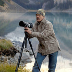 WeatherWool All-Around Jacket in proprietary Lynx Pattern worn by professional outdoorsman, writer and photographer Ron Spomer