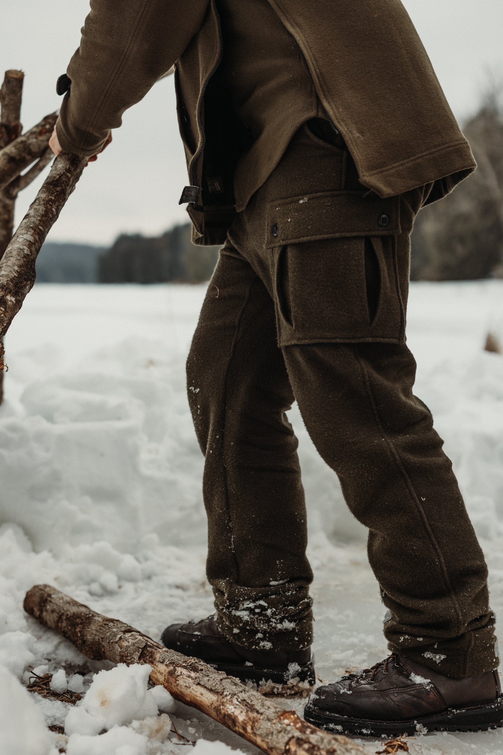 Weatherwool Fullweight Jacquard Cargo Pants