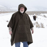 Selvedge Poncho