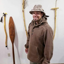 WeatherWool Advisor Raycen Raines is an extremely experience outdoorsman.  Here he wears a Walker Hat and Al's Anorak.